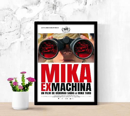 Mika Ex Machina framed poster