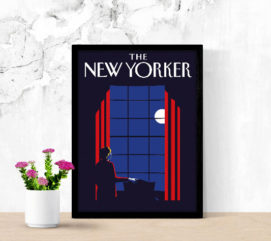 The New Yorker Wall Art framed poster