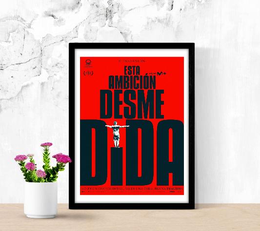 Esta ambicion desmedida framed poster