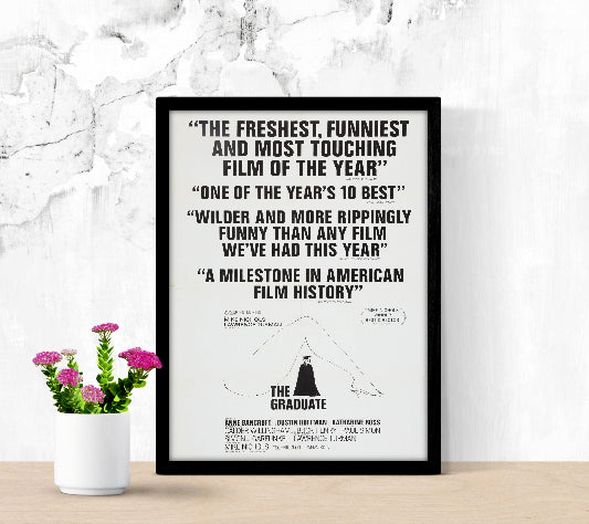 The Graduate framed poster