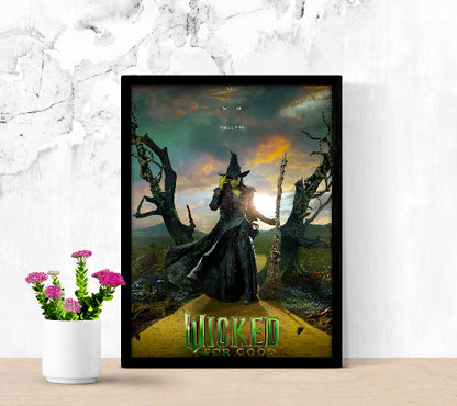 Wicked For Good framed poster