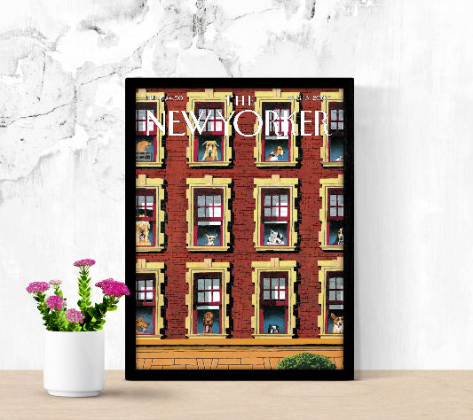 The New Yorker Aug 13 2007 framed poster