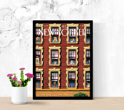 The New Yorker Aug 13 2007 framed poster