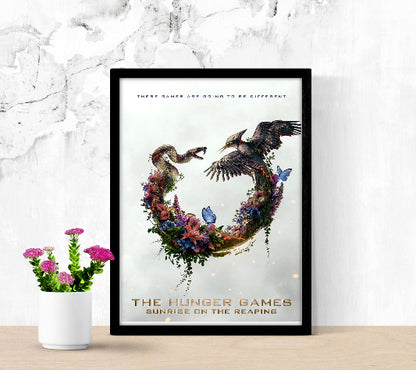 The Hunger Games Sunrise On The Reaping framed poster