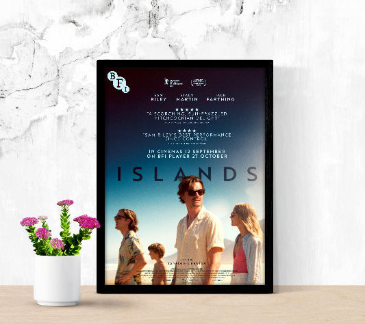 Islands framed poster