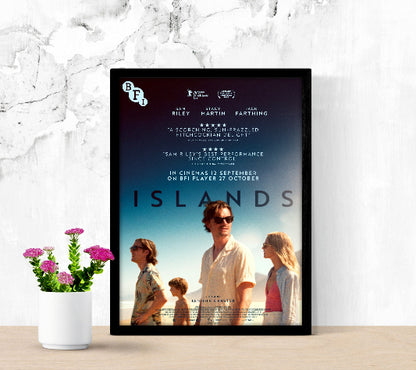 Islands framed poster