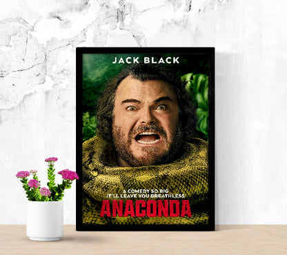 Anaconda framed poster