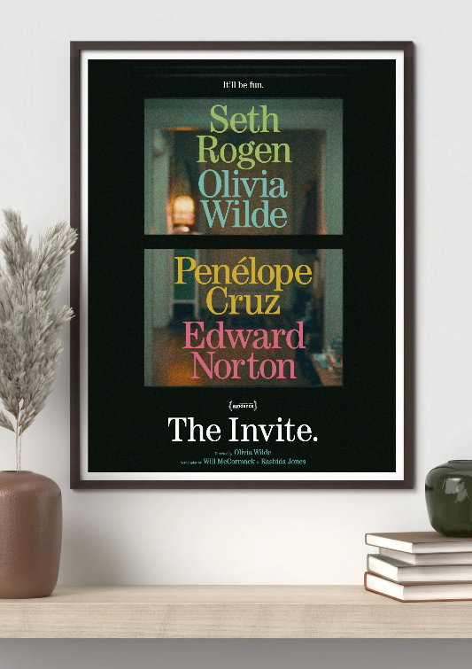 The Invite framed poster