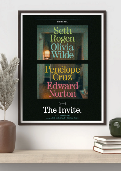 The Invite framed poster