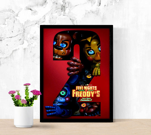 Five Nights at Freddy's 2 framed poster