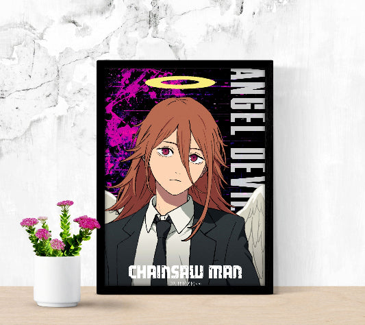 Gekijô-ban Chensô Man Reze-hen framed poster