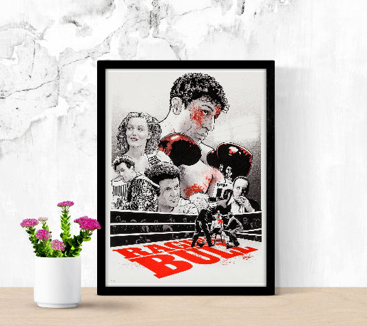 Raging Bull framed poster