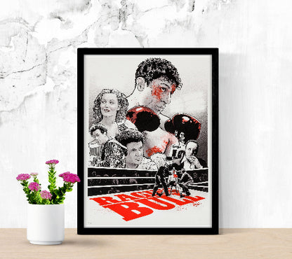 Raging Bull framed poster