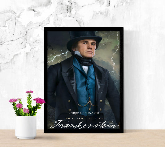 Frankenstein framed poster
