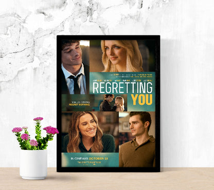 Regretting You framed poster