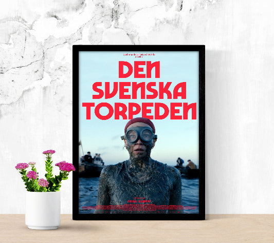 Den Svenska Torpeden framed poster