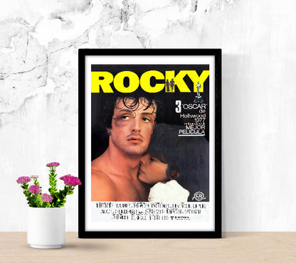 Rocky framed poster