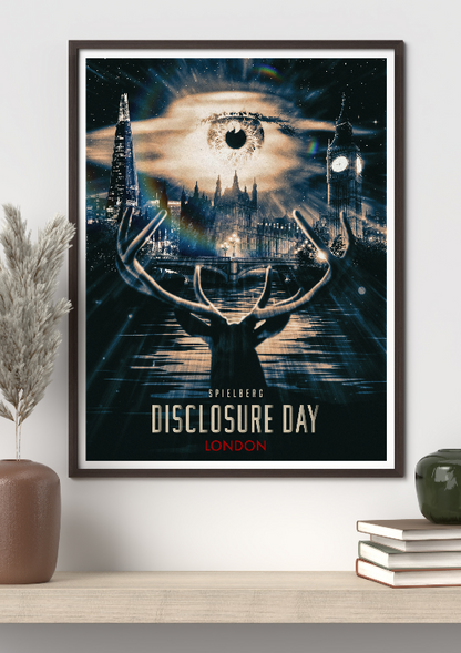 Disclosure Day framed poster