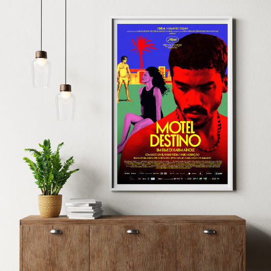 Motel Destino framed poster