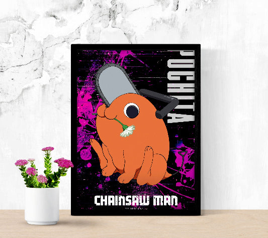 Gekijô-ban Chensô Man Reze-hen framed poster