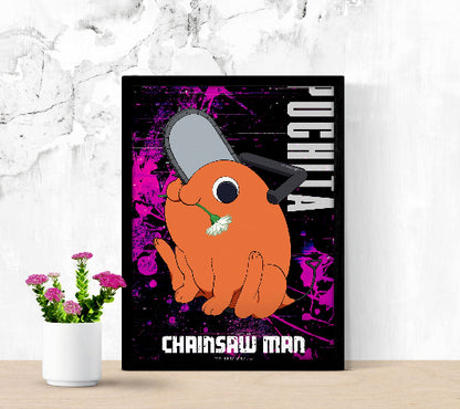 Gekijô-ban Chensô Man Reze-hen framed poster