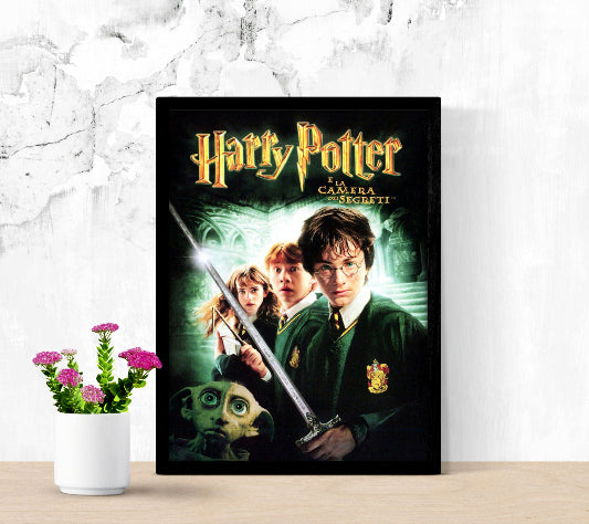 Harry Potter e la camera dei segreti framed poster