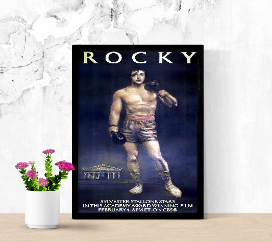Rocky framed poster
