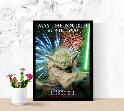 Star Wars Episode III Revenge of The Sith framed poster