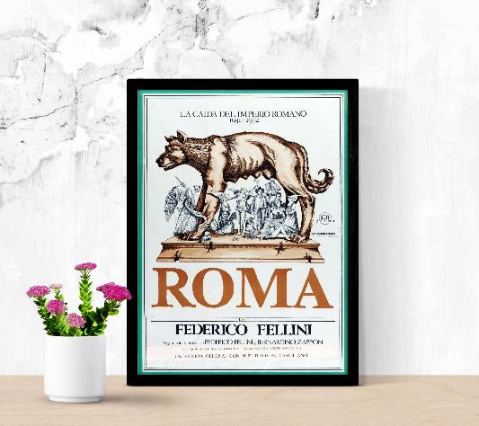 Roma framed poster