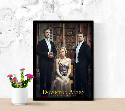 Downton Abbey The Grand Finale framed poster