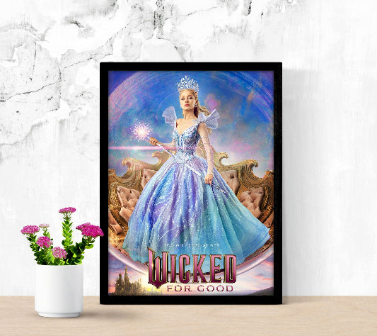 Wicked For Good framed poster