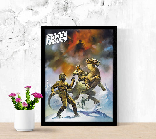 Star Wars The Empire Strikes Back framed poster