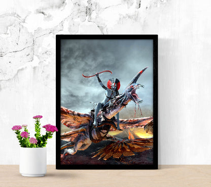 Avatar Fire And Ash framed poster