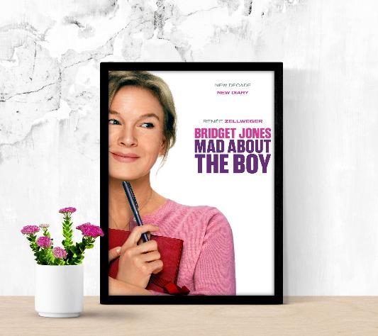 Bridget Jones Mad About The Boy framed poster