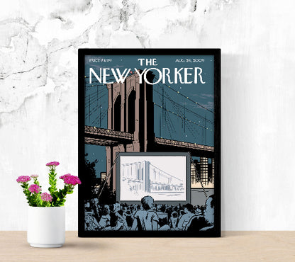 The New Yorker Aug 24 2009 framed poster