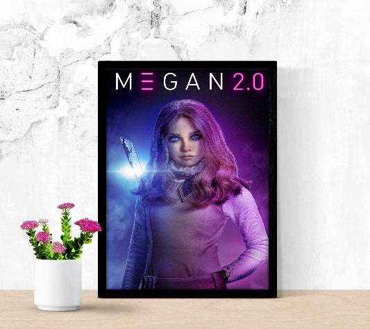 M3gan 2.0 framed poster