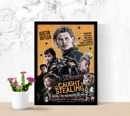 Caught Stealing framed poster