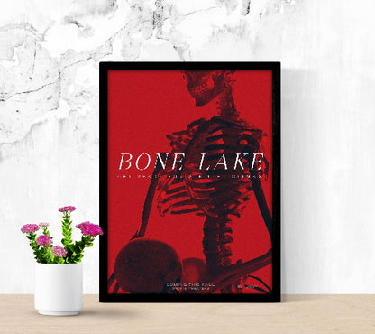 Bone Lake framed poster