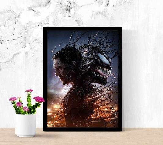 Venom The Last Dance framed poster