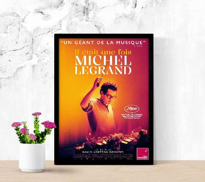 Il était une fois Michel Legrand framed poster