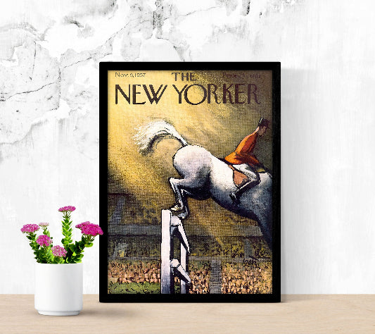 The New Yorker 9 Nov 1957 framed poster