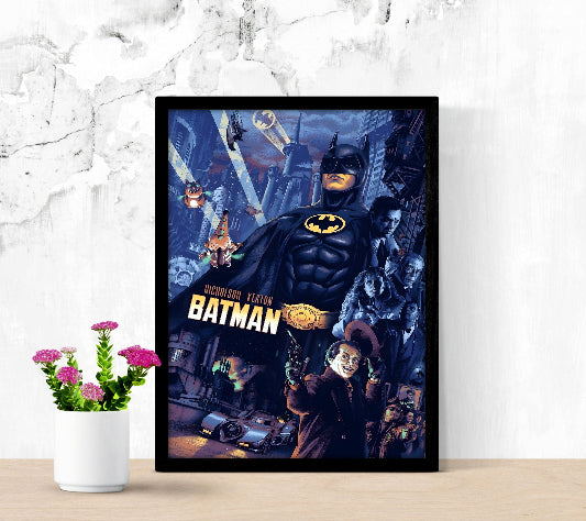 Batman Cinematic Wall Art framed poster