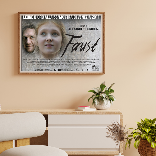 Faust framed poster