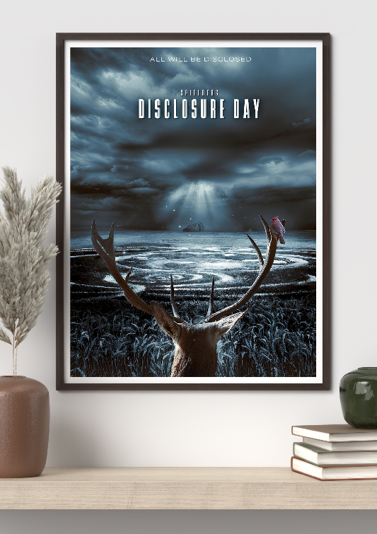 Disclosure Day framed poster