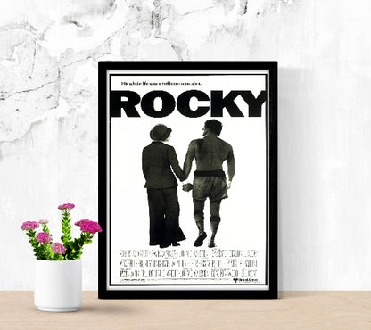 Rocky framed poster