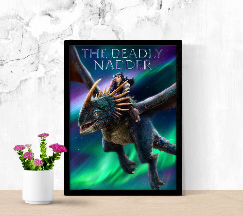 How To Train Your Dragon framed poster