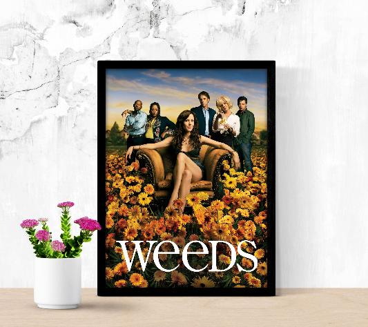 Weeds framed poster