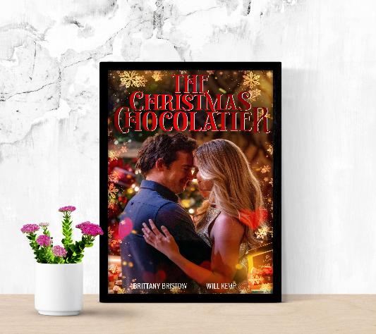 The Christmas Chocolatier framed poster