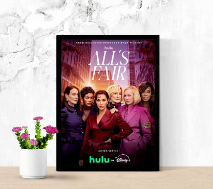 All's Fair framed poster