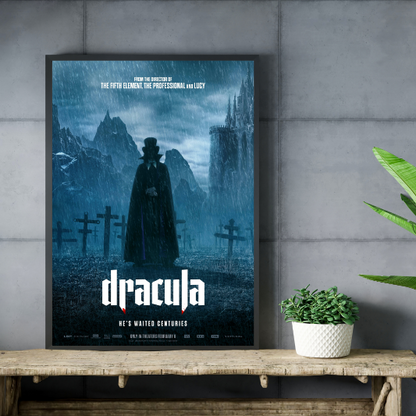 Dracula framed poster